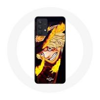 Case - Maniacase - Samsung Galaxy A32 5G - Black - One Piece Anime Manga - Soft juoda