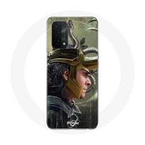 Coque pour Oppo A74 5G Loki Thor Ragnarok avec Casque Fanart Saison 1