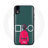 Coque Iphone X Squid Game play Square