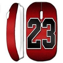 Wireless Mouse - MANIACASE - Air Jordan 23 - White - USB Wifi - Compatible Mac and PC