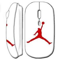 Wireless Mouse - Air Jordan - White - USB Wifi - Compatible Mac and PC - Ergonomic