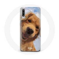 Coque pour Samsung Galaxy A70 Golden retriever Race de chiens