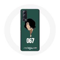 Coque Vivo Y72 Squid Game Kang Sae Byeok Visage