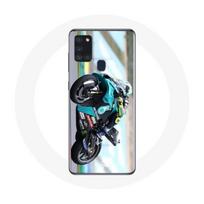 Coque Samsung Galaxy A21S Valentino Rossi Pilote de motogp