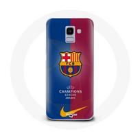 Coque pour Samsung Galaxy A6 2018 FC Barcelone Logo Équipe de football