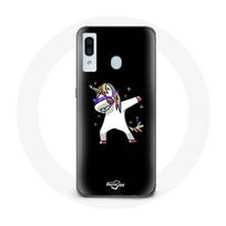 Coque pour samsung galaxy A30 Dab unicorn licorne