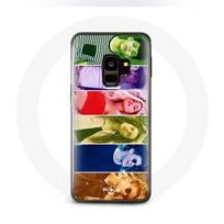 Coque pour Samsung Galaxy S9 Plus Poursuis Tes Rêves Split Visages