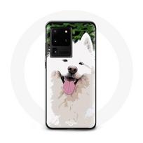 Coque pour Samsung Galaxy S20 Ultra Samoyède Blanc Race de chiens balta