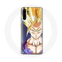 Coque pour Huawei P30 Pro Manga Dragon Ball Sangoku Visage énervé