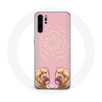 Coque pour Huawei P30 pro Dogue de Bordeaux symétrique photo