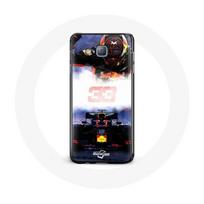 Coque pour Samsung Galaxy J5 Formule 1 Max Verstappen Pilote de F1 noir rouge et jaune