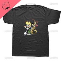 Nostalgija Animacinis Johnny Test Spausdinti Viršutiniai Drabužiai Vintažiniai Mielas Kawaii Drabužiai Unisex Grafiniai Marškinėliai Laisvalaikio Harajuku Medvilniniai Ropa Mujer L