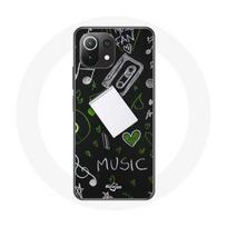 Coque pour Xiaomi Mi 11 Lite Music clé de sol