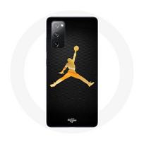 Case for Samsung Galaxy S20 FE Air Michael Jordan Logo Yellow