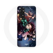 Coque pour Xiaomi Redmi Note 11S Tanjiro Nezuko et Inosuke Slayer Kimetsu no Yaiba Manga