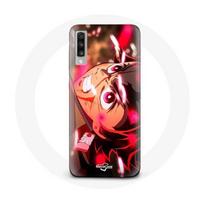 Coque pour Samsung Galaxy A70 Tanjiro Demon Slayer Kimetsu no Yaiba en colère