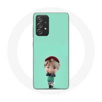 Coque pour Samsung Galaxy A52 BTS TinyTAN Animation Jimin