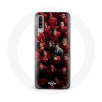 Coque pour Samsung Galaxy A70 La casa de papel affiche