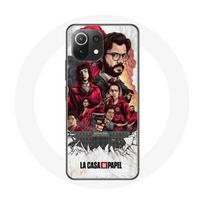 Coque pour Xiaomi Mi 11 Lite La Casa De Papel affiche art
