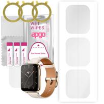 3x apgo Hydrogel Screen Protector for Oppo Watch 3, Hydrogel Film, with positioning layer easy installation