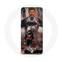 Coque pour Huawei P30 Lite Formule 1 Max Verstappen Casque F1 - Maniacase