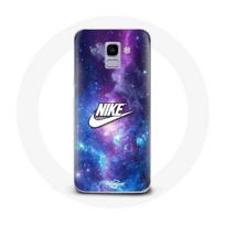 Case - Nike - Samsung Galaxy A8 2018 - White Logo - Soft - Colorful balta