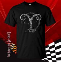 Marškinėliai Avino Zodiako Ženklas Kovo Balandžio Gimtadienis JAV Unisex Marškinėliai XXXXL brown