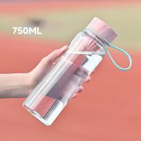 Kosminis puodelis, vyriškas, moteriškas ir studentų nešiojami arbatos puodeliai, lauko didelės talpos sportinis virdulys, dovanos, plastikiniai puodeliai. 750ml gray