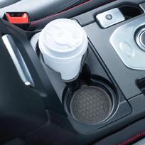Atsparus vandeniui silikoninis automobilio puodelio padėkliukas, apsaugantis nuo pratekėjimo, neslystantis, įleidžiamas automobilio interjero aksesuaras žalia
