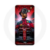 Coque Maniacase pour Samsung Galaxy A5 2017 Lewis Hamilton Ferrari officiel