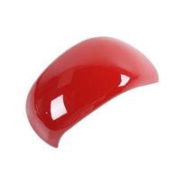 TESIN Car Gear Shift Knob Head Decoration Cover Sticker For Suzuki Jimny JB74     Interior Mouldings Accessories raudona