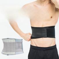 Sports Belt, Fitness, Weight Lifting, Deep Squat, Breathable Fish Ribbon Support, Compression Waist Protection Waist Protection L pilka spalva