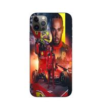 Coque Maniacase pour Iphone 12 Pro Lewis Hamilton Scuderia Ferrari F1 officiel juoda