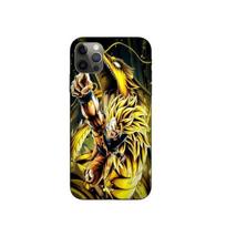 Coque maniacase pour Iphone 12 Pro Son Goku Super Saiyan SSJ3 Attaque point Dragon