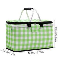 Iškylų ​​krepšeliai šeimai Didelis aušintuvo krepšys Paplūdimio krepšelis Sulankstomas paplūdimio krepšelis Nešiojamas nepralaidus kempingo aušintuvas kelyje United States