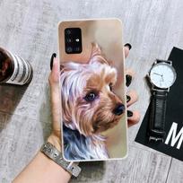 Jorkšyro terjero šunų šuniuko telefono dėklas, skirtas Samsung Galaxy A52 A53 A12 A13 A22 A23 A32 A33 A72 A73 A42 A02S A03S 5G A50S Cover Co Samsung A03S