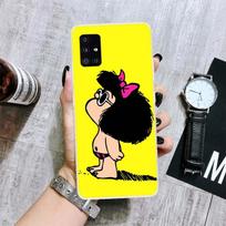 Mafalda Cartoon Phone Case For Samsung Galaxy A52 A53 A12 A13 A22 A23 A32 A33 A72 A73 A42 A02S A03S 5G A50S Cover Coque Samsung A03S