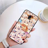 Genshin Impact Anime Cute Phone Case For Samsung Galaxy J7 PRIME J2Pro2018 J4 Plus J5 PRIME J6 J7 Duo Neo J737 J8 J200 J2 2015 beige