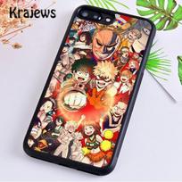 Krajews Boku no My Hero Academia Soft Phone Case Cover For iPhone 14 5 6s 7 8 plus X XR XS 11 12 13 pro max Samsung S21 S22ultra iPhone 14