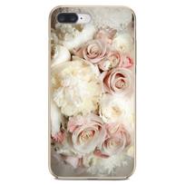 For HTC One X9 M7 M8 A9 M9 M10 E9 Plus Desire 630 530 626 628 816 820 830 Cell Phone Case Sweet peony White flowers HTC Desire 630