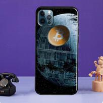 Bitcoin silikoninis dėklas iPhone 13 Mini 11 14 12 Pro Max 7 8 Plus X XR XS Max SE 2020 telefonui iPhone 6 6s
