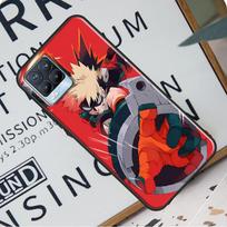 Katsuki Bakugou BNHA, skirtas Realme GT Neo 2 GT Master C21 C3 8i 7 8 Pro dėklo dangtelis, skirtas OnePlus 9R 8T Nord2 9 Pro Realme GT(Neo) red