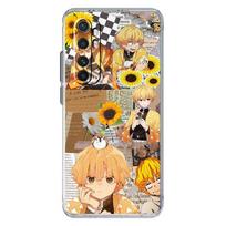Kimetsu no Yaiba Anime Demon Slayer skirtas Xiaomi Poco X3 NFC F3 M3 X4 M4 Pro 5G telefono dėklas Mi 11 Lite Ultra 11T 11X 12 11i dangtelis Poco M4 Pro gray