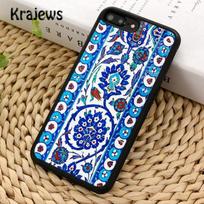 Krajews Ancient Floral Tiles Soft Phone Case Cover For iPhone 14 6s 7 8 plus XR XS 11 12 13 pro max Samsung Galaxy S21 S22ultra iPhone 14