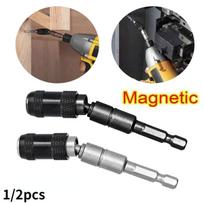 1/2pcs Pivot Hex Bit Holder, with Adjustable Depth Screwdriver Bit Holder for Tight Spaces or Corners 1 pcs