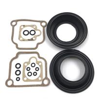 2 Komplektai Motociklo Karbiuratoriaus Atstatymo Remonto Komplektas BMW BING CV R75 R80 R90 R100 black