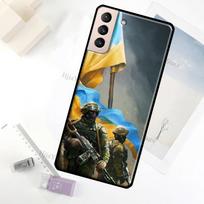 Ukrainos vėliavos telefono dėklas Samsung Galaxy S21 S8 S9 S10 S22 Plus Note 10 Note 20 Ultra S20 FE Coque Galaxy S8