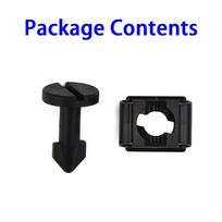 „Stay Grommet“ variklio dangčio smeigė 1 vnt. 91501-SS8-A01 priedai black