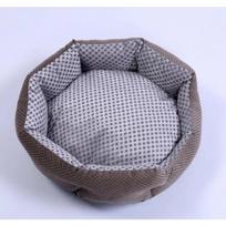 6 Colors Round Soft Warm Dog House Bed With Random color Pillow pet Nest Kennel For Cat Puppy Plus size Pets Products ZL364 Diameter 38cm gray