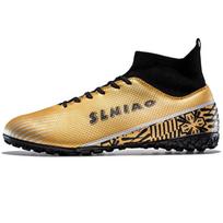 Football Shoes  Men/Women's Football Boots Short-Nail High-Top Socks Make Capital Outdoor Children Football Sneakers for Boys 33 auksas